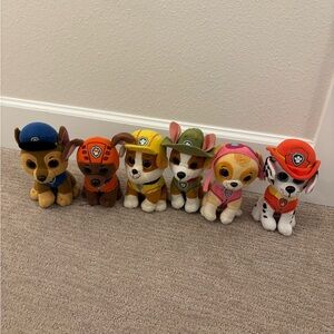 Paw Patrol Plush Ty Set